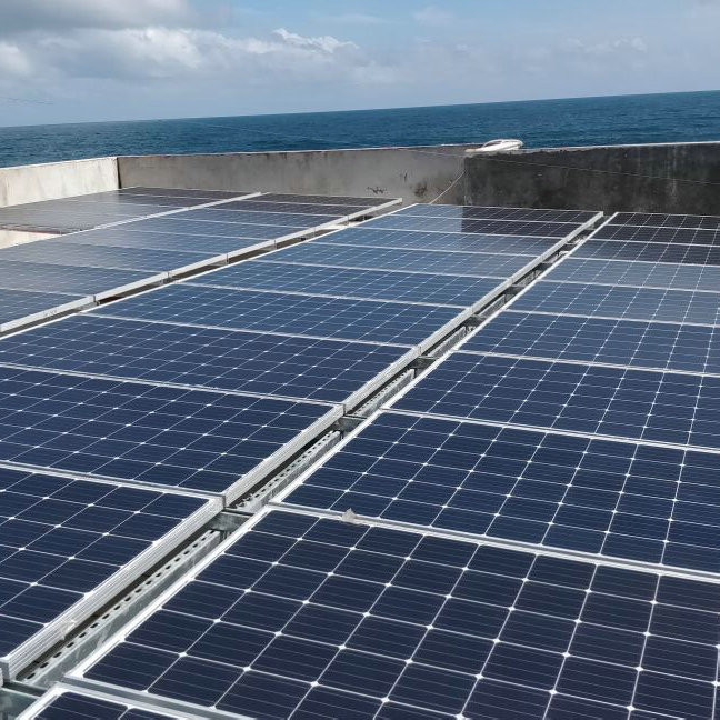菲律賓20KW住宅用離網太陽能發電系統