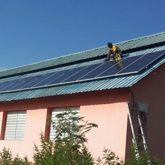 海地20KW太陽能發電系統